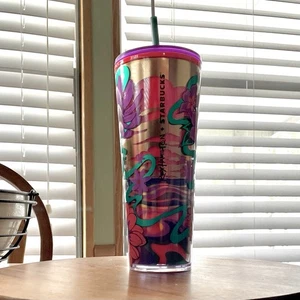 *EUC* Starbucks Rex Hamilton Lmtd Edition Tumbler -‘24 Texas Wildflowers Edition - Bild 1 von 7