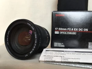 obiettivo Sigma SA 17-50mm F2.8 EX DC OS per attacco Sigma SA Mount usato - Foto 1 di 7