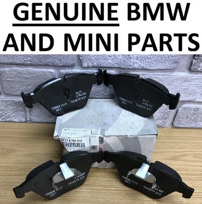 GENUINE BMW 5 Series E60 E61, 6 Series,  Brake Pads 34116794916. FRONT SET. 23D - Image 1 of 4