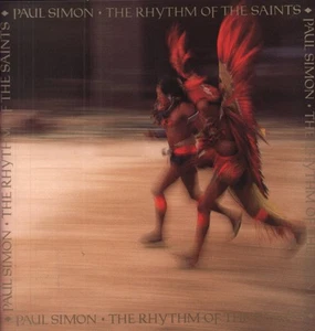 Paul Simon Rhythm of the Saints LP vinyl Germany Warner Bros 1990 with inner - Picture 1 of 5