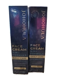 2er Pack 6 in 1 für Männer Gesichtscreme Tägliche Feuchtigkeitscreme Anti-Aging Johohula - Bild 1 von 9