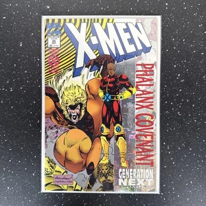 X-MEN # 36 Vol 1 Phalanx HoloFoil 1st Synch NEWSSTAND (Marvel Comics 1994) VF-NM - Picture 1 of 6