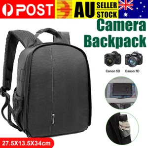 Backpack SLR DSLR Camera Bag For Sony Nikon Canon AU - Picture 1 of 7