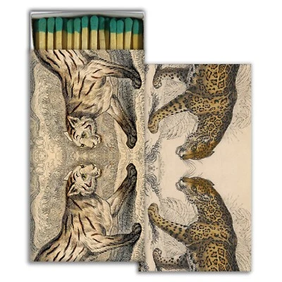 Wildcats Set of 2 Large Matchboxes with Wooden Matches - Image 1 of 2