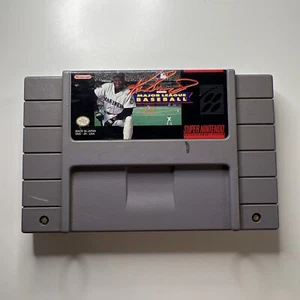 Ken Griffey Jr Presents Major League Baseball MLB (Super Nintendo, SNES, 1994) [ - Picture 1 of 2