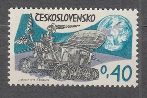 CZECHOSLOVAKIA 1973 SC#1876 **MNH 40h st., Lunokhod on moon. - Picture 1 of 1