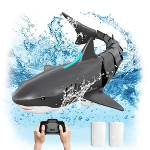 Remote Control Shark Pool Toys for Kids Age 8-12,2.4Ghz Waterproof RC Boat,To... - Picture 1 of 6