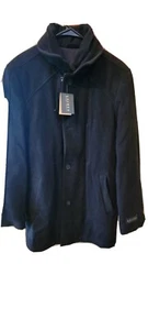 Ralph Lauren Woll Trench Pea Mantel, Herren 40 Regular, Jacke Taschen Neu mit Etikett  - Bild 1 von 5
