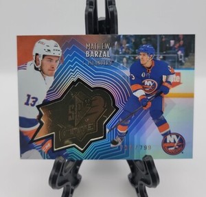 2021-22 Upper Deck Extended Hockey SPx Finite Radiance #SF-31 Mathew Barzal /799