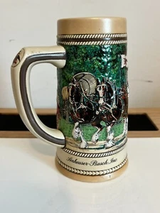 Budweiser Beer Stein Mug A Series National Historical Landmark Grant's Cabin - Picture 1 of 5