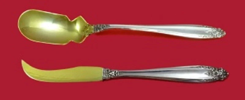 Juego de caviar de plata esterlina Prelude by International 2 piezas GW personalizado  Foto 1 de 1