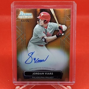 2022 Bowman Sterling Baseball Rookie Prospect Auto's (Pick-A-Player) New 11/8/23