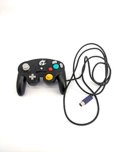 Nintendo GameCube Controller cablato ufficiale OEM indaco/nero - Foto 1 di 7