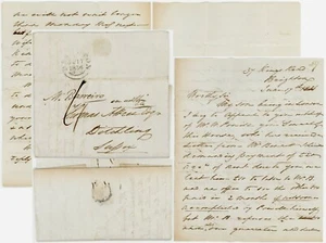 1836 LETTER BRIGHTON to BARREIRO DITCHLING SUSSEX - Picture 1 of 6