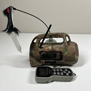 Foxpro Firestorm Game Call w/ Remote & Jack Predator Decoy - Tested & Working!