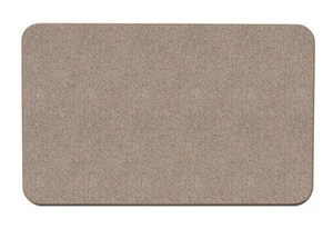 SKID-RESISTANT RUG living area carpet kitchen floor mat PEBBLE BEIGE - Picture 1 of 6