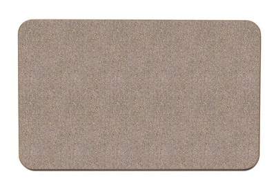 SKID-RESISTANT RUG living area carpet kitchen floor mat PEBBLE BEIGE - Image 1 of 4