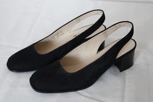 Högl Damen Pumps schwarz Leder Gr.38 40 NEU
