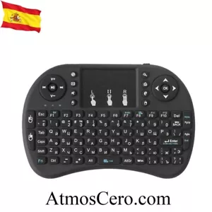Miniteclado inalámbrico I8 retroiluminado Español - Imagen 1 de 3