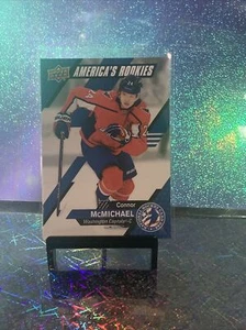 2021 Upper Deck National Hockey Card Day America Connor McMichael RC Capitals - Picture 1 of 1