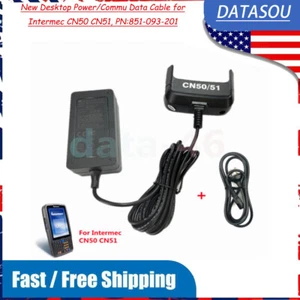 Nuevo cable de datos de alimentación/comunicación de escritorio para Intermec CN50 CN51, PN:851-093-201 - Imagen 1 de 9
