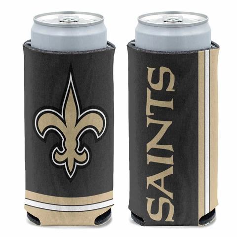 NEW ORLEANS SAINTS 12 0Z SELTZER SLIM CAN COOZIE KOOZIE COOLER HOLDER NFL Cover
