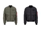 Alpha Industries MA-1 Puffer Bomber Uomo Giacca Bomber