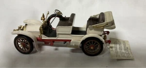 FRANKLIN MINT 1904 MERCEDES SIMPLEX MODEL CAR 1:24 SCALE DIE CAST Missing Light* - Picture 1 of 8