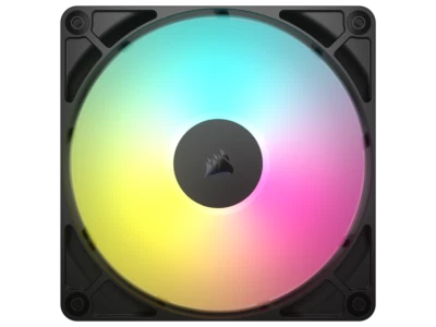 CORSAIR RS140 ARGB PWM 140mm Fan - Simplified Control - Daisy-Chain 4-Pin PWM an - Image 1 of 4