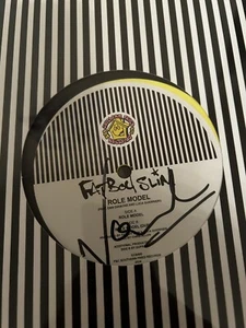 Fatboy Slim feat. Dan Diamond Luca Guerrieri Role Model 12" Yellow Vinyl SIGNED - Imagen 1 de 2