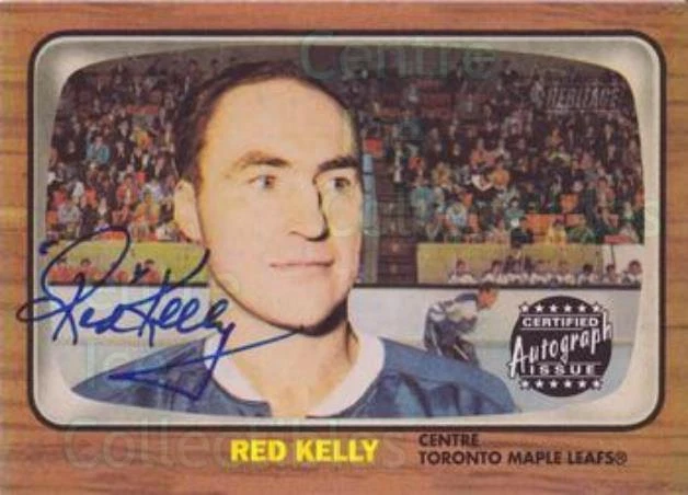 2002-03 Topps Heritage Reprints Autographs #NNO Red Kelly - Image 1 of 1