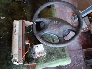 ORIGINAL USED CITROEN XSARA PICASSO 2 AIRBAG STEERING WHEEL AND CONTROL UNIT - Picture 1 of 5