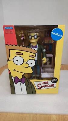 Фигурка Simpsons-Playmates-Faces of Springfield - 8 дюймов-Smithers-WOS-НОВАЯ - Изображение 1 из 4