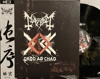 Mayhem - Order De Chao LP 2021 Northeast Steel NESV-2103 [Black/Orange] China NM - Image 1 of 4
