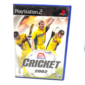 Cricket 2002, Playstation 2 Game , PS2 - PAL - Complete W Manual
