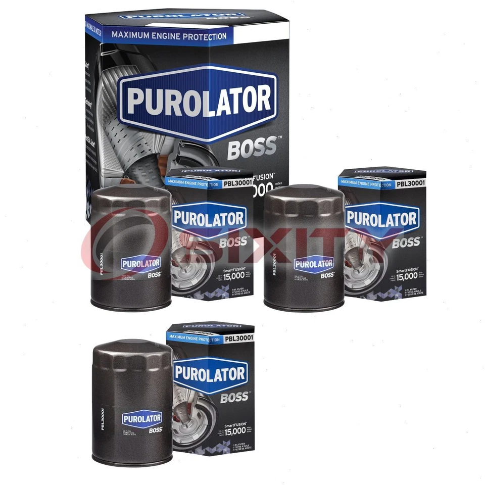 Filtros de aceite de motor Purolator BOSS PBL30001 3 piezas para cambio de aceite TGA8039 la Foto 1 de 4