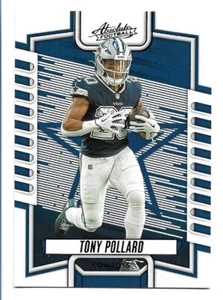 Tony Pollard 2023 Panini Absolute Purple #58 Dallas Cowboys - Imagen 1 de 2
