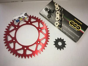 KIT TRASMISSIONE ERGAL CATENA REGINA RX3 CORONA PIGNONE BETA RR 300 2T 13-16 - Imagen 1 de 1