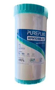 5 Micron 10" x 4.5" RFN10BB-SZ Whole House Iron & Manganese Reduce Water Filter - Picture 1 of 2