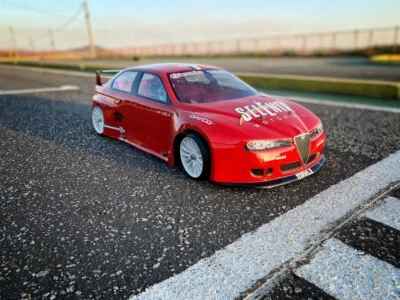 RC Body Sheel 1/5 Alfa Romeo 156 for FG 530mm Wheelbase 1.5mm Thk Clear - Image 1 of 3