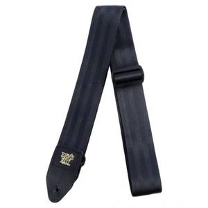 Ernie Ball 2in Seatbelt Webbing guitar strap Black 4139 - Picture 1 of 2