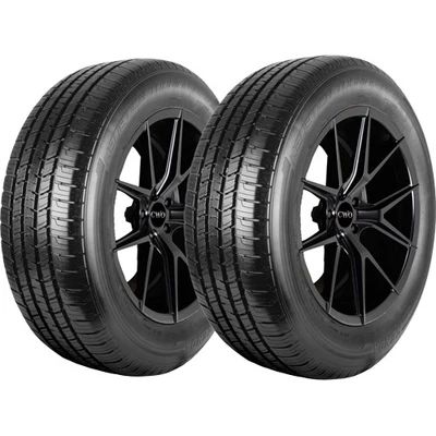 (QTY 2) 225/60R16 Kenda Kenetica Touring A/S KR217 98H SL Black Wall Tires - Image 1 of 4