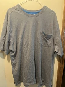 Tommy Bahama blau-graues schweres T-Shirt, Herren XL - Bild 1 von 3