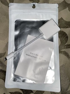 Lecteur Carte iPhone iPad Compatible avec Adaptateur Visionneuse Carte SD - Photo 1/3