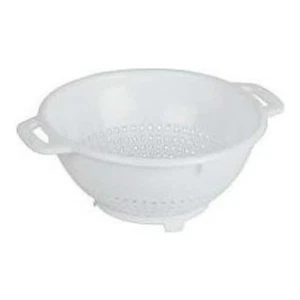 Scolapasta Cucina Bianco Plastica Rigida ø 22 - 30 cm c/ Maniglie Mobil Plastic - Foto 1 di 2
