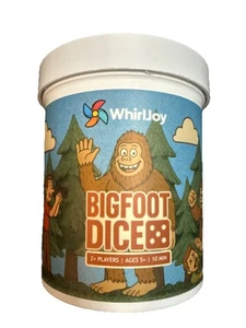 Bigfoot Dice Game “The Wildest Game In The Woods” Great Dice Game  2-18 Players - Picture 1 of 6