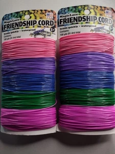 MagicLace Friendship Cord 5 Colors 100 Yds - LOT OF 2 - NEW! - Picture 1 of 2