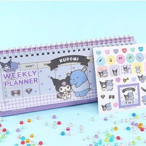 [Radom] Sanrio Kuromi Standing Weekly Planner Desktop PP Cover (1ea) - Picture 1 of 10