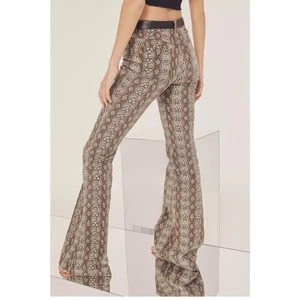 Snakeskin Flare Jeans from Urban Outfitters BDG 26 - Picture 1 of 8