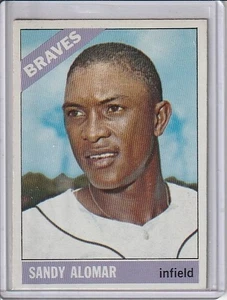 Sandy Alomar 1966 Topps Baseballkarte halbhoch #428 - Atlanta Braves - Bild 1 von 2